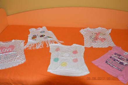 Trička na leto vel.110, 110