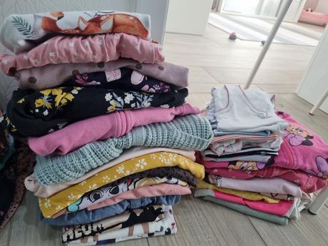 Velky balik oblecenia dievca 122, 128, 134 vek 4 a, 122–134