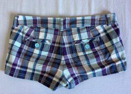 H&m kárované kraťasy vel.38, h&m,m