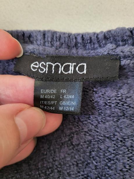 Predlzeny svetrik, esmara,40