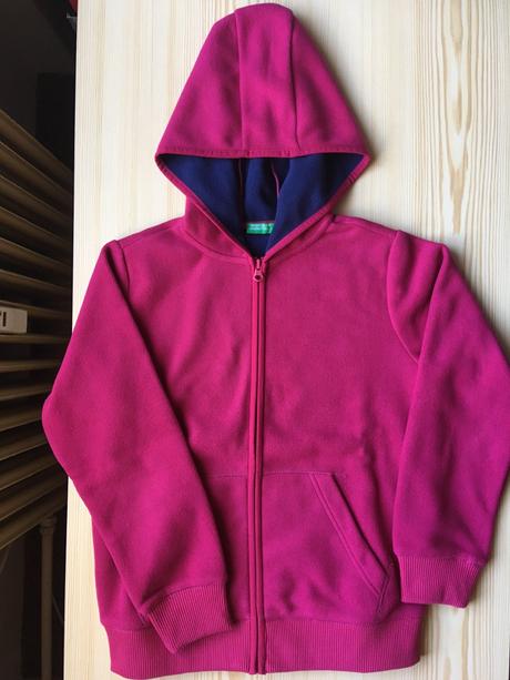 Flísová mikina benetton veľ. 140, benetton,140