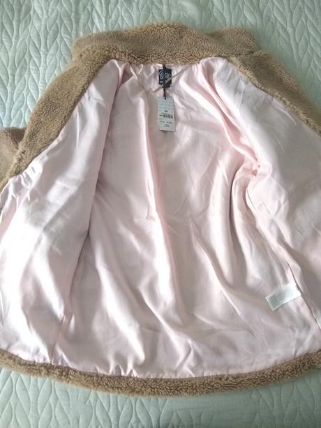 Teddy kabát pre plnoštíhlu dámu, xl