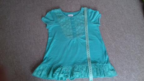 Letná tunika pre dievčatko, f&f,98