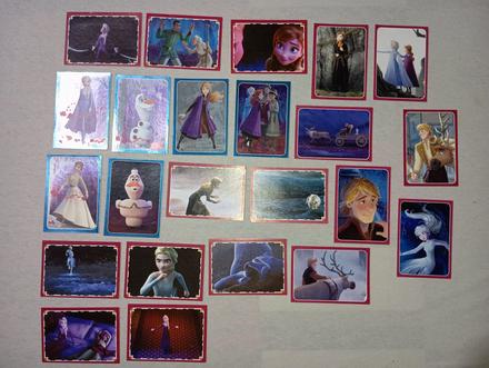 Frozen ľadové kráľovstvo nálepky 23ks, 