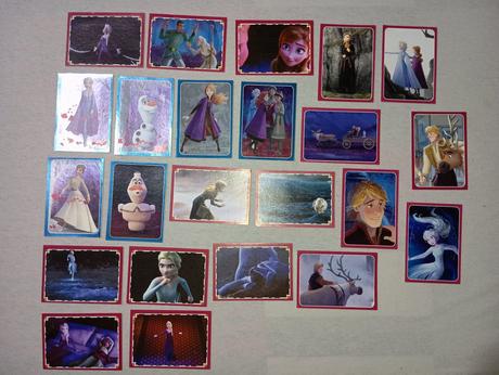 Frozen ľadové kráľovstvo nálepky 23ks, 