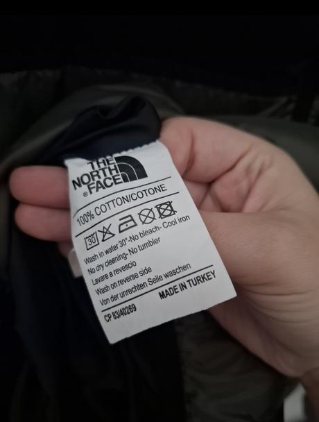 North face unisex bunda, s
