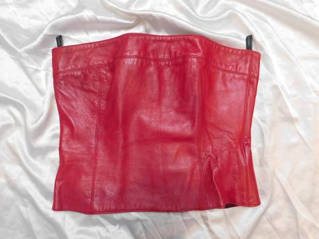 Pearce fionda luxusny koženy top, 38