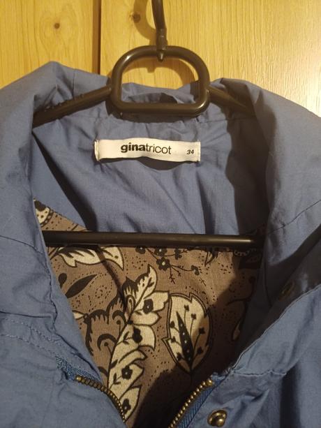 Modrý trenčkot, xs