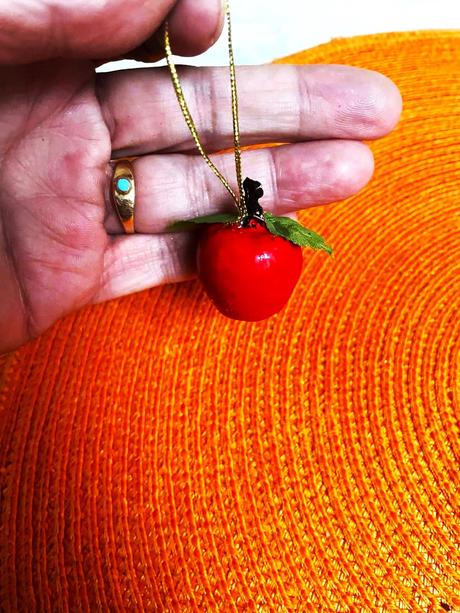 Vianočná dekorácia - jablčka 17, 