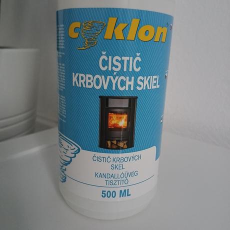 Čistič krbových skiel cyklon 500ml, 