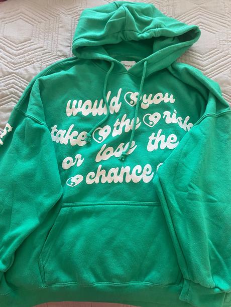 Dievčenská oversize mikina, bershka,s