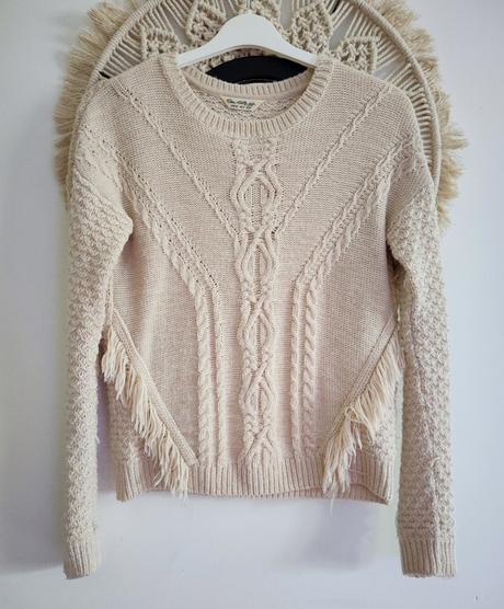 Krásny svetrík so strapcami, miss selfridge,s