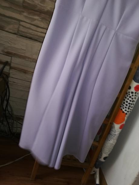 Elegantné lila saty, 46