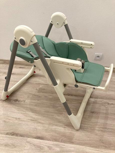 Detska stolička zopa ivolia silver green, zopa