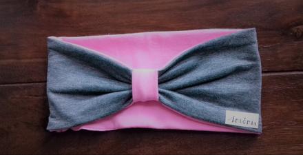 Široká turban čelenka,