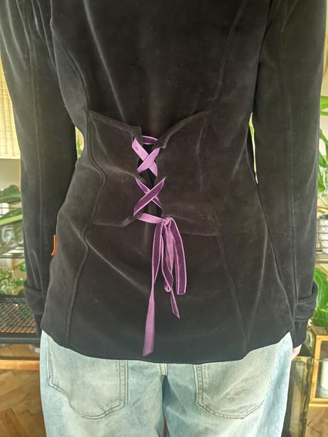 Sametové sako mamatayoe vel.38, m