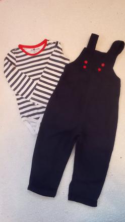 Súprava body a nohavice na traky, pepco,86