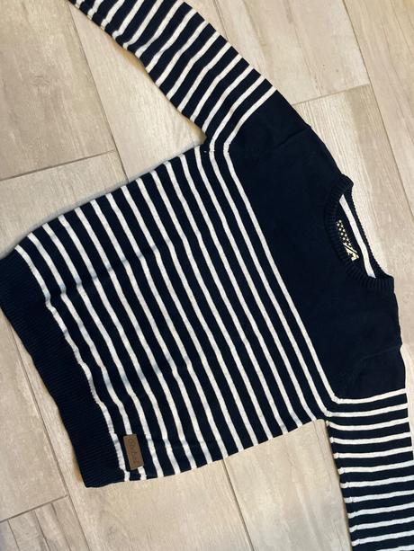 Pruhovaný pulóvrik, rebel,128