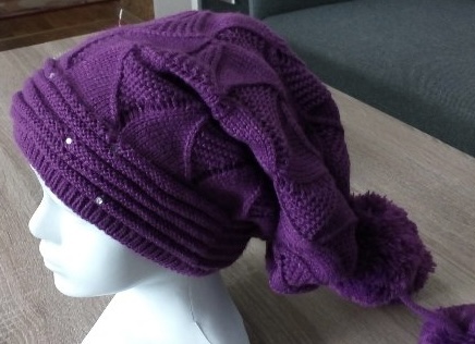 Fialova capica, adams