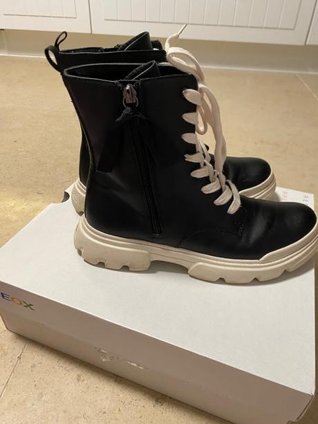 Šnurovacie čižmy geox, geox,37