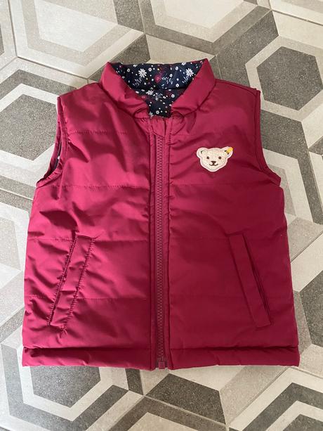 Krasna vesta steiff obojstranna, 92