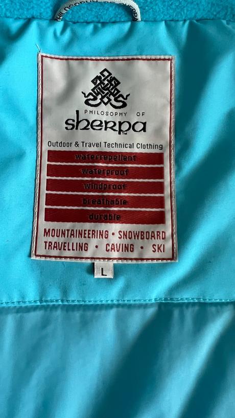 Bunda lyžiarska - top stav, sherpa,l