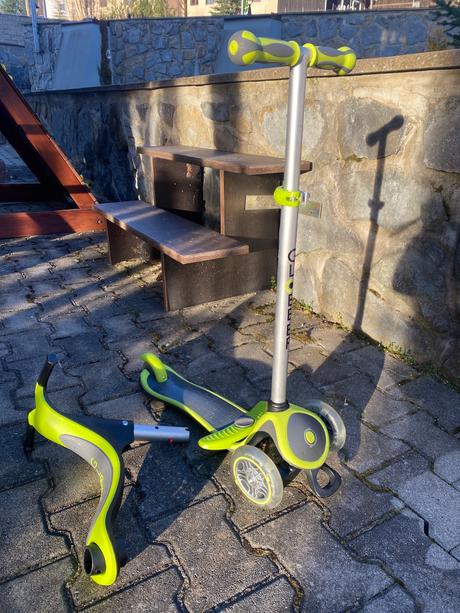 Kolobežka globber 3v1, 