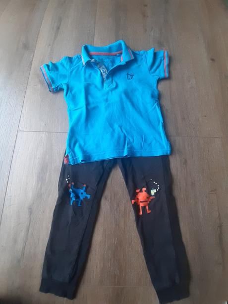 Teplaky+ tricko, 104–116