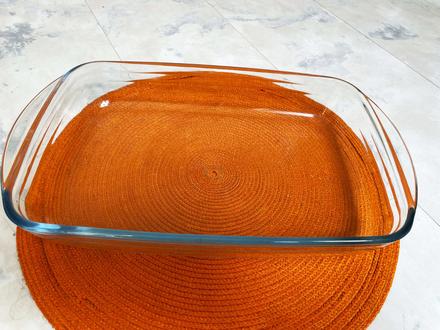 Pyrexová sklenená zapekacia misa, 
