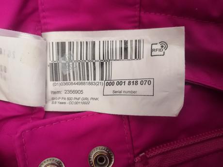 Dievčenské lyžiarske nohavice decathlon, wedze,128