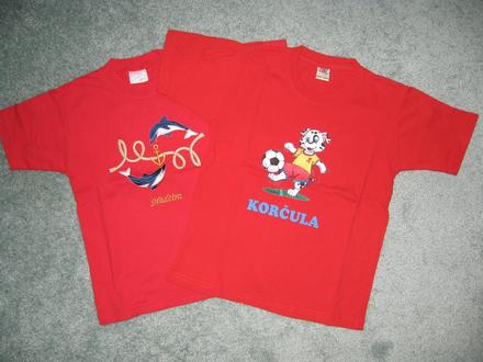 2x tričko z dovoleniek, veľkosť 128, 128