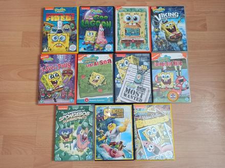 Dvd spongebob square pants,