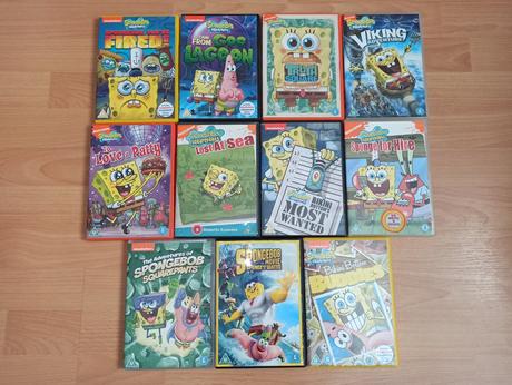Dvd spongebob square pants, 