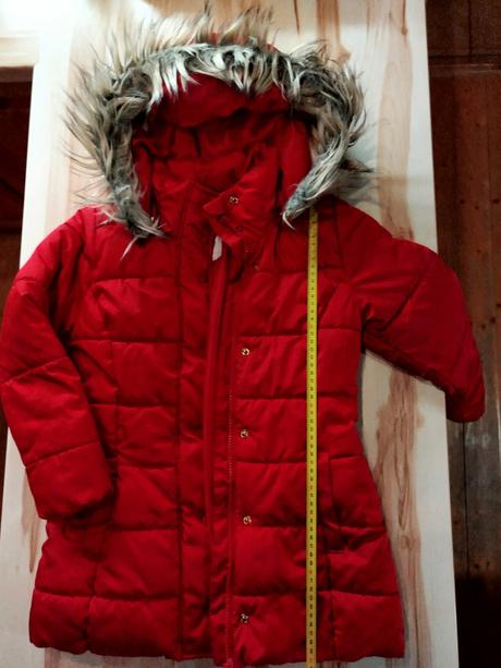 Predĺžená teplá bunda, h&m,128