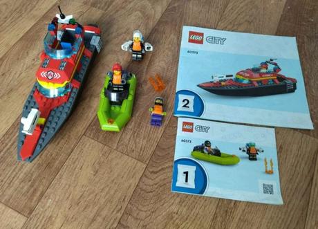 Lego city loďka, 