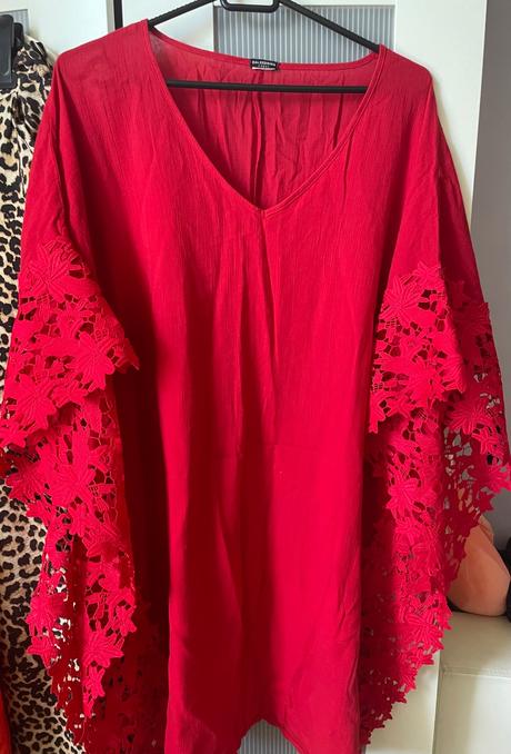 Calzedonia červené šaty, calzedonia