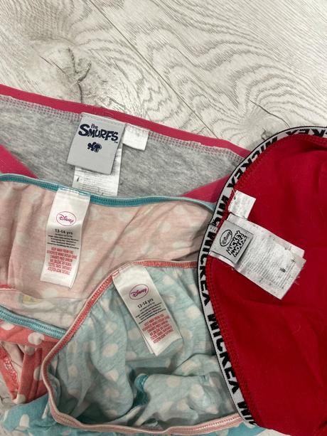 Súprava 6ks nohavičiek, xs