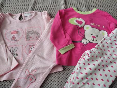 Pyžamo 9-12, c&a,80