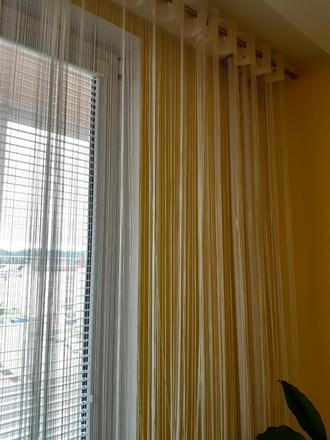 Špagetové záclony 2 ks,