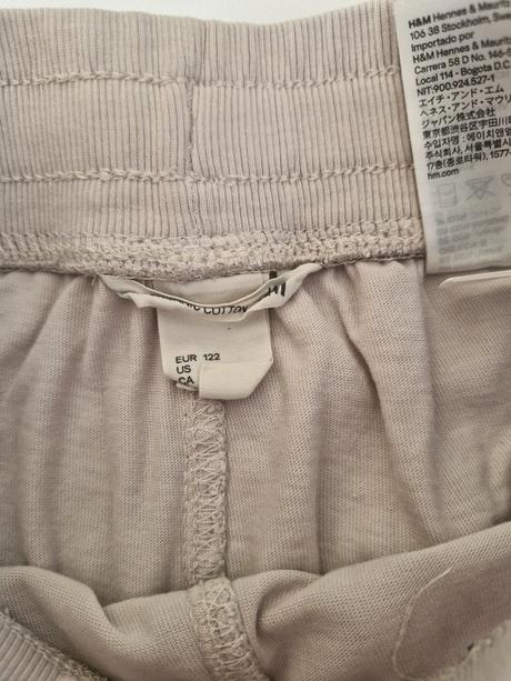 Tepláky, h&m,122