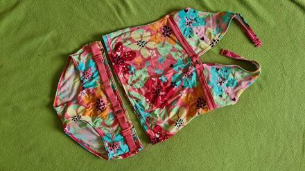 Kvetinkové plavky - tankini, marks & spencer,152