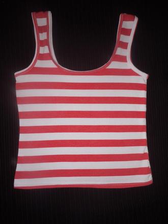 Pruhované tielko, s