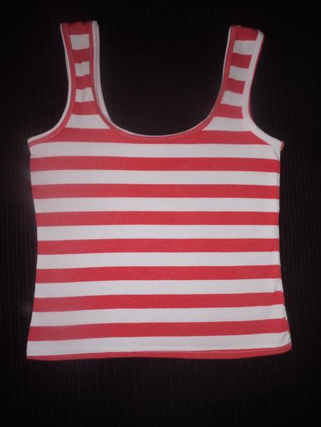 Pruhované tielko, s