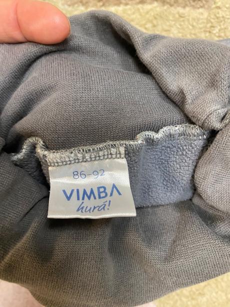 Vimba softshellové nohavice 86/92, 92