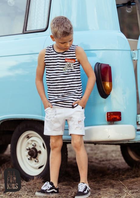 Tričko bez rukávov, 104 - 158