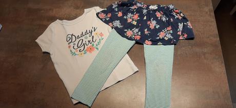 Carters suprava leginy + tricko, eu 116, carter's,116