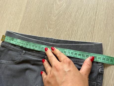 Nové džínsové zvonové nohavice sivé h&m (veľ.152), h&m,152