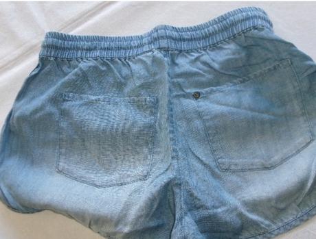 H&m denim tenké kraťasy vel.s, h&m,s
