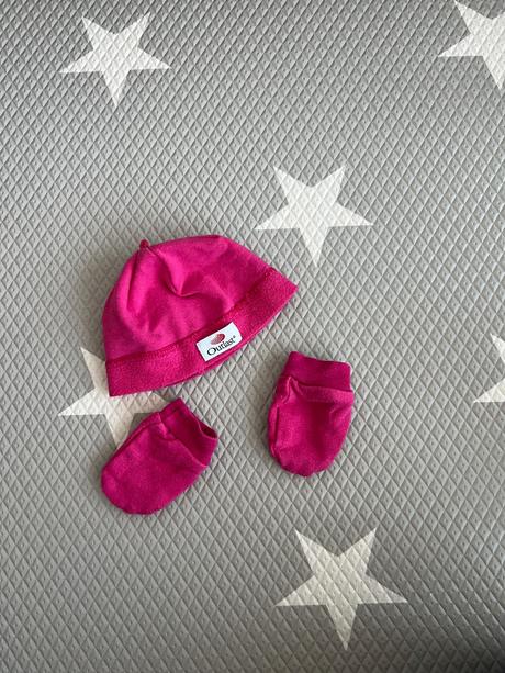 Outlast ciapocka s rukavickami pre novorodenca, little angel®,56