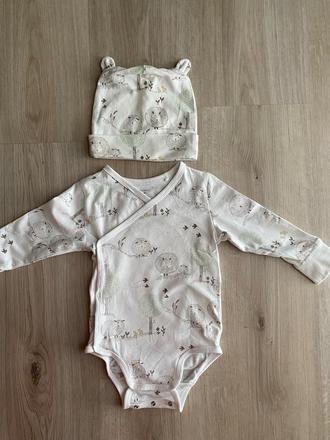 Lindex zavinovacie body s čiapkou, lindex,68